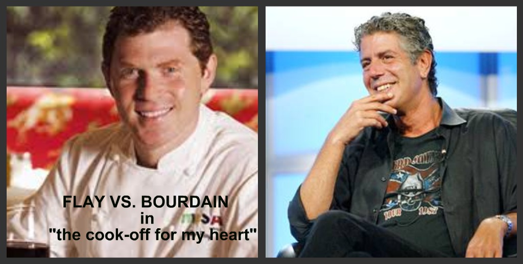 flay vs bourdain
